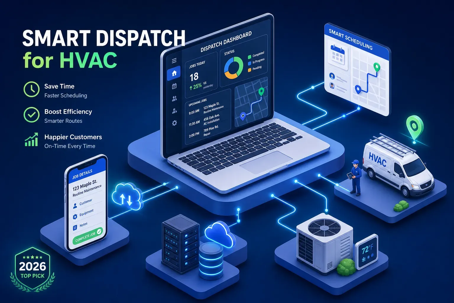 Best Dispatch Software for HVAC Companies in 2026