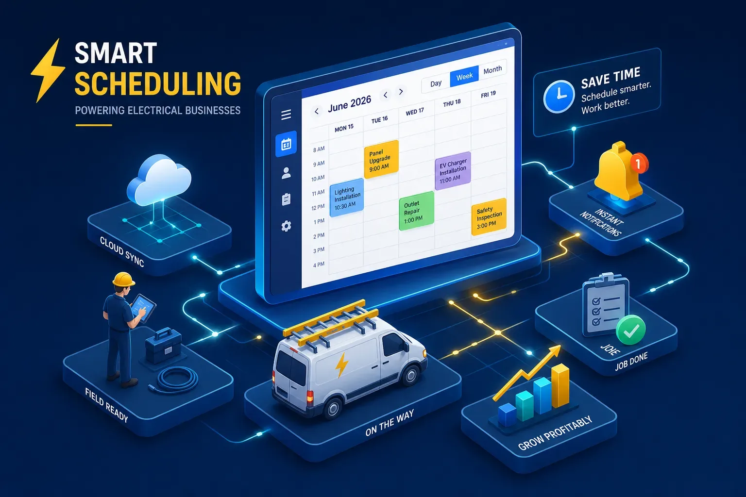 Best Electrician Scheduling Software in 2026