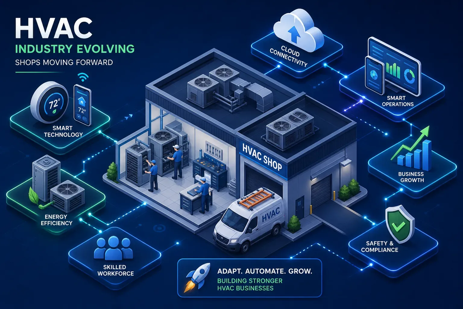 How HVAC Industry Trends Are Changing How Shops Operate