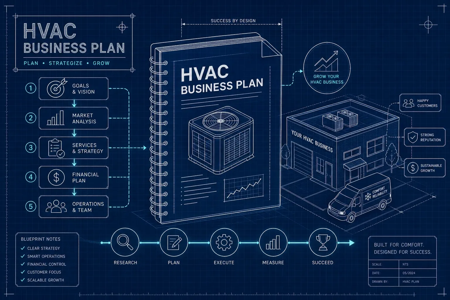 HVAC Business Plan Template: A Step-by-Step Guide