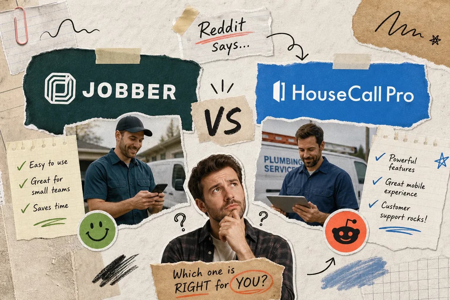 Jobber vs HouseCall Pro: What Reddit Actually Says